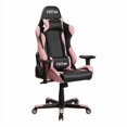 thumbnail image 2 of Techni Sport High Back Racing Chair with Padded Arms, PC Gaming Chair with Height and Tilt Adjustment, Pink, 2 of 4