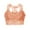 Brown, variant on Women's Sexy Lace Bra Wireless Plus Size Full Coverage Racerback Lace Bra Soft Comfort Everyday Bralette with Added Support