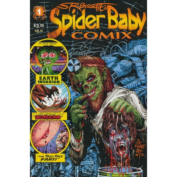 Spiderbaby Comix (S.R. Bissette's ) #1 VF ; SpiderBaby Comic Book