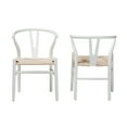 thumbnail image 2 of Wholesale Interiors Baxton Studio Paxton Modern White Finished Wood 2-Piece Dining Chair Set, 2 of 6