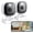 2 pack, variant on 2K Cameras for Home Security,Indoor/Outdoor for Baby/Elder/Pet Monitoring with Phone app, Plug&Play,Color Night Vision,2-Way Audio&24/7 Recording,Support 128G Card (Not Included),6.56ft Wire