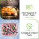 thumbnail image 5 of Recipientes de vidrio para preparación de comidas PrepNaturals de 1 L (paquete de 8), 5 of 7