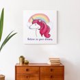 thumbnail image 4 of Creative Products Unicorn Dreams 20x20 Canvas Wall Art, 4 of 5