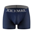 thumbnail image 2 of Bixock Boxer Briefs for Men,Men's Underwear Long Leg Mesh Breathable Padded Lifting Butts Sport Quickly Dry Push Up Briefs, 2 of 6