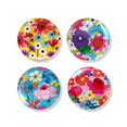 thumbnail image 1 of Platos Surtidos French Bull – Juego De 4 Piezas – Juego De 4 Platos De Ensalada De Melamina De 9 Pulgadas – Vajilla De Melamina Para Interior Y Exterior – Surtido De Flores De Jardín, 1 of 5