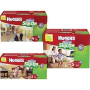 HUGGIES - Little Movers Slip-On Diapers, Size 3