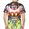 thumbnail image 2 of Unisex Kirby 3d Graphic Print Shirts For Mens Womens Casual Short Sleeve Tee Shirts Top, 2 of 7