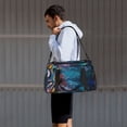 thumbnail image 7 of Fuzoiu Abstract Colorful Art Supplies Print Travel Duffle Bag,Carry On Tote Bags,Duffel Bag,Sport Gym Bag, Hospital Bag for Labor and Delivery, Overnight Bag,Luggage Bag, 7 of 7
