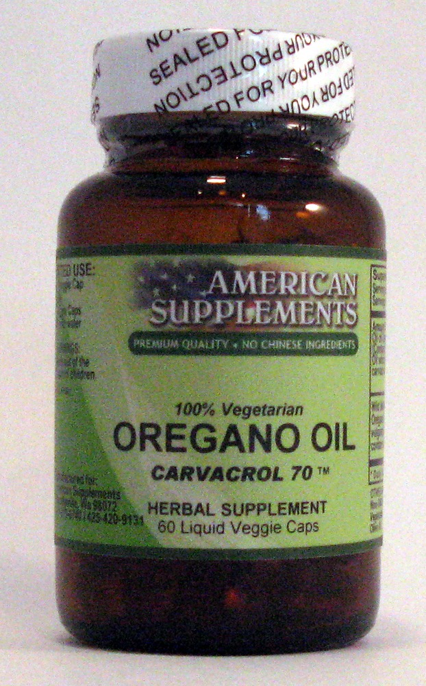 Oregano Oil American Supplements 60 VCaps