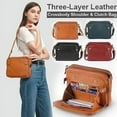 thumbnail image 1 of CNKOO Women Small RFID Blocking Shoulder bag Straps Cross Body Clutch Purse Handbag for Women Crossbody Bags, 1 of 7