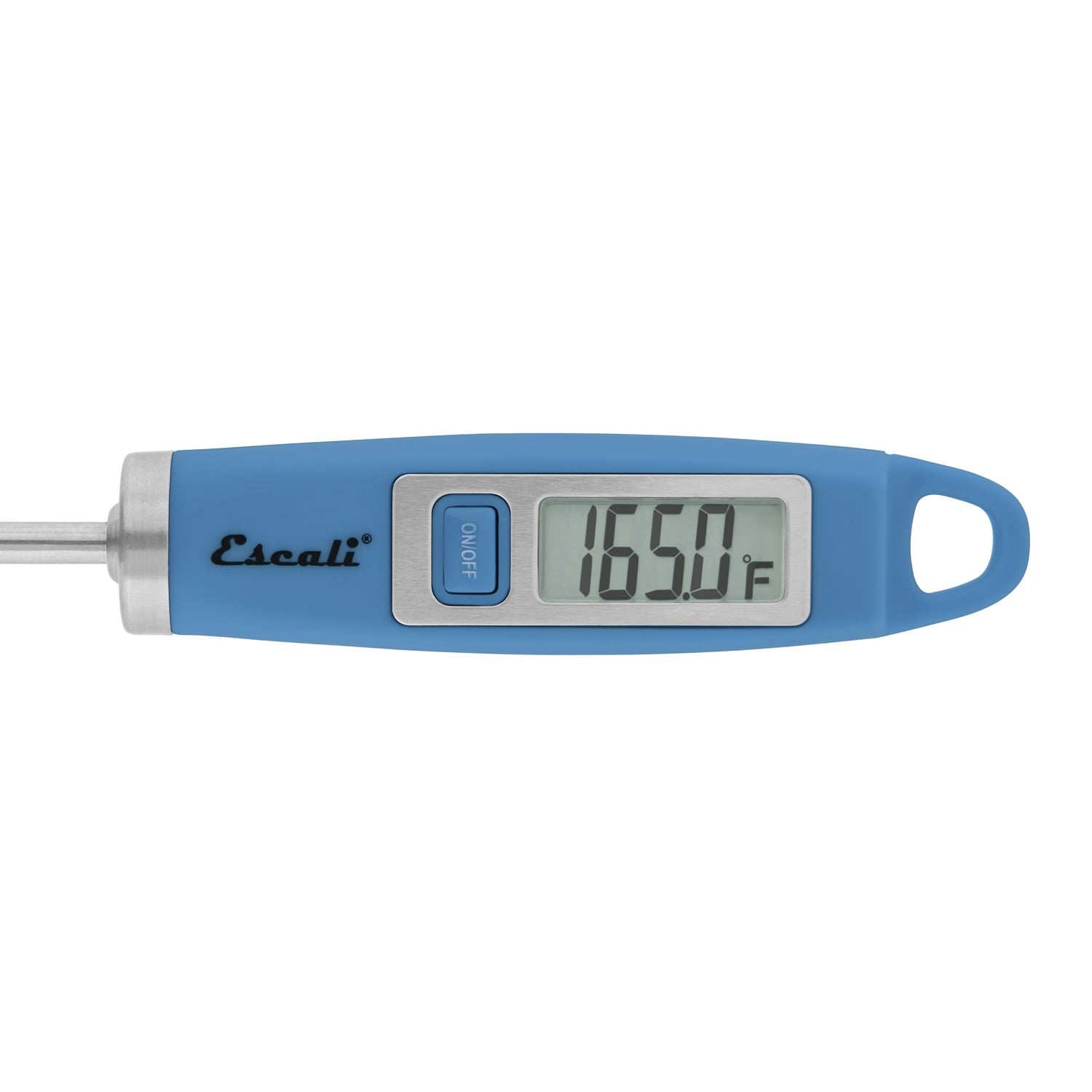 Escali Compact Portable Meat Candy Folding Digital Thermometer , Backlit  Display Easy to Storage with Magnet, Black