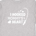 thumbnail image 4 of Inktastic I Hooked Mommy's Heart with Fishing Rod Boys or Girls Long Sleeve Toddler T-Shirt, 4 of 5