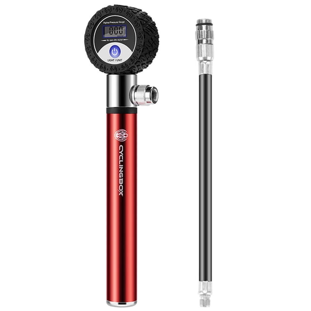Dvkptbk Tyre Pump Mini High Pressure Bicycle Portable Inflatable Tube Riding Accessories Hand Pump Bike Accessories