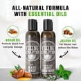 thumbnail image 5 of Viking Revolution Beard Wash & Beard Conditioner Set w/Argan & Jojoba Oils – Softens, Smooths & Strengthens Beard Growth - Natural Peppermint and Eucalyptus Scent - Beard Shampoo w/Beard Oil (5 oz), 5 of 8