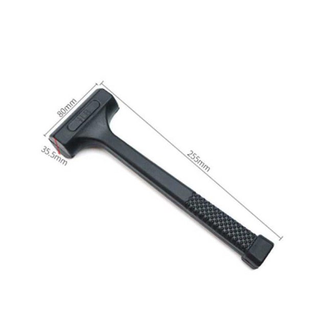 Mazo de rebote de PVC negro, Banban de 1 pieza