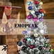 thumbnail image 5 of 24 piezas de adornos navideños irrompibles de 4 cm para árbol de Navidad, decoración para bodas, fiestas de cumpleaños, 5 of 5