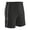 Black, Black, White, variant on Champro Sports Header Soccer Shorts, Adult Large, Black, White Trim