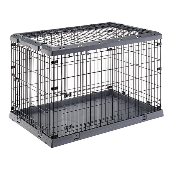 Superior Hybrid ECO 48-Inch Gray Dog Crate and Playpen