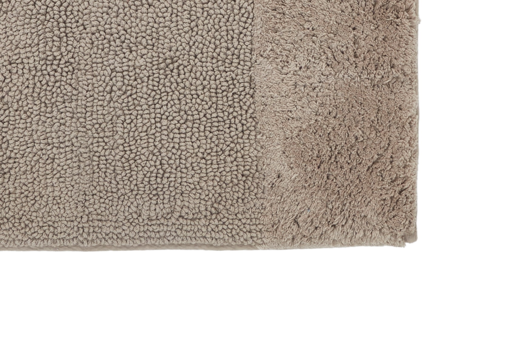 Better Trends 2 Piece Bathroom Rug Set, 100% Cotton, Extra Soft Tufted Bath Mat, Water Absorbent & Non Slip Bath Rug, (Beige) Granada Collection