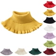 thumbnail image 2 of Foulard Tricotée Femme Chaude Coupe-Vent Hiver Cache-Cou Cache-Cou Foulard, 2 of 10