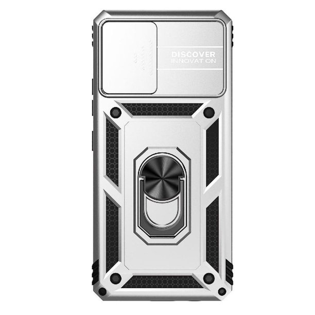 Estuche GANGXUN para Samsung Galaxy M42 5G, soporte giratorio 360°, estilo mecánico y magnético