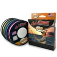 thumbnail image 2 of FINS Braids Windtamer Versatile Compact 4-End Braided Fishing Line, Hi-Viz Pink 65 lb 150 Yds, 2 of 14