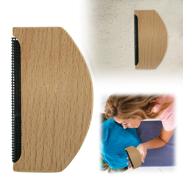 Peine Para Suéter, Afeitadora, Peine Para Lana, Quitapelusas De Madera, Quitapelusas Para Tejidos, Cepillo Manual Portátil Para Ropa, Herramienta Para Quitar Pelusas De Prendas De Vestir, Prendas De