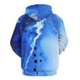 thumbnail image 3 of Blue Galaxy Abstract Art 3D Print Hoodie Men Women Autumn Thin Pullover Sweatshirt Vintage Streetwear Tops, 3 of 6