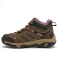 thumbnail image 2 of Hi-Tec Womens Apex Lite Mid Waterproof Boots Smokey Brown Grape Size 8-M T8089TJT, 2 of 4