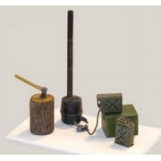 Plus Model 1:35 US Tent Stove Resin & PE Diorama Accessory #419