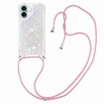 thumbnail image 1 of Funda FOXDOCK para iPhone 16 con Cuerda Ajustable, Brillo Líquido, Protección Antigolpes y Lente – Ideal para Regalo, 1 of 6