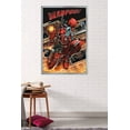 thumbnail image 2 of Marvel Comics - Deadpool - Attack Collage Wall Poster, 22.375" x 34", Framed, 2 of 2
