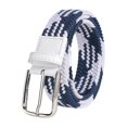 thumbnail image 1 of Cinturón elástico trenzado, elegante cinturón para hombre, ideal para viajes, compras y vacaciones. Longitud 95 cm, 1 of 9