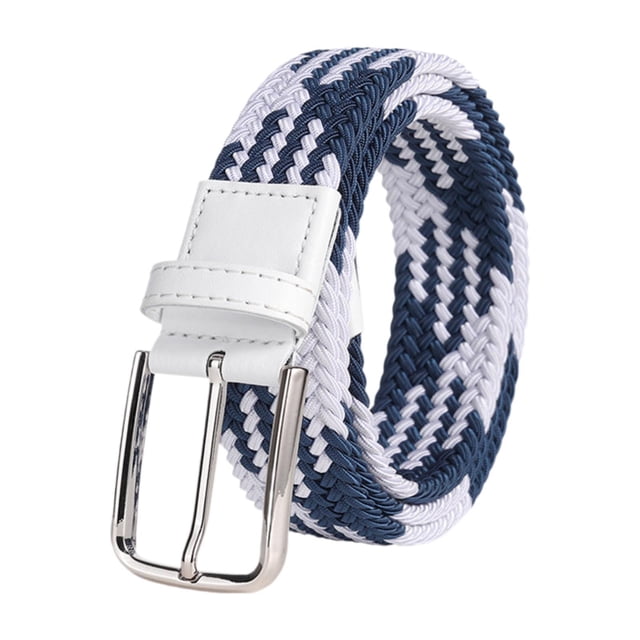 Cinturón elástico trenzado, elegante cinturón para hombre, ideal para viajes, compras y vacaciones. Longitud 95 cm