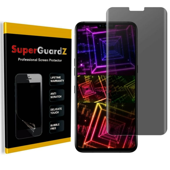 For LG V50 ThinQ - SuperGuardZ Privacy Anti-Spy Screen Protector, Anti-Scratch, Anti-Bubble, Anti-Fingerprint