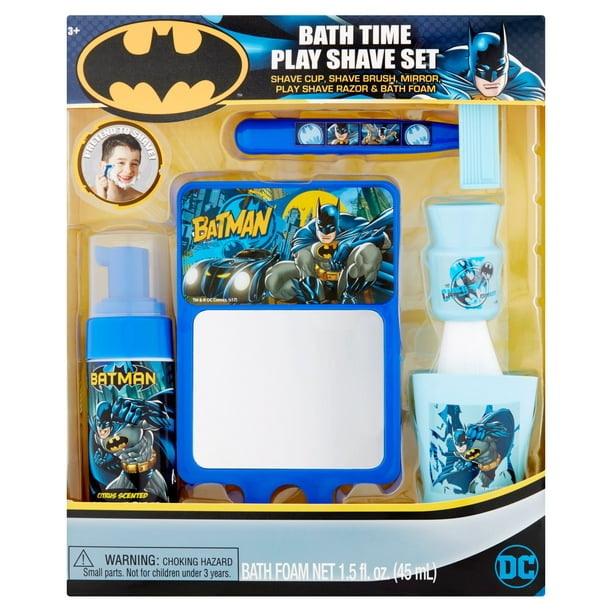 DC Batman Bath Time Play Shave Set Age 3+ 