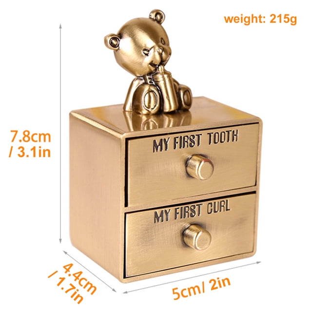 Caja de Almacenamiento BuyWeek para Dientes de Leche