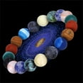 thumbnail image 1 of Fiudx Pulsera Solar, Banda Curativa de Tamaño Ajustable, Piedra de Chakra Ligera, Diseño de Perla Galáctica, Regalo para Ella o Él, Ideal para Fiestas y Celebridades, Accesorios a Juego para Parejas,, 1 of 4