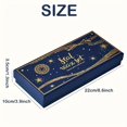 thumbnail image 3 of Premium Wax Seal Stamp Kit with Gift Box, 3 Metal Seals Wax Beads and Embossing Pen, Elegant Letter Sealing Set for Invitations Wedding DIY, 3 of 11