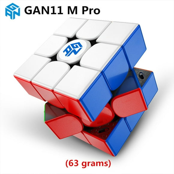 Leadingstar Gan 11M Pro Magnetic Speed Cube Givré Stickerless Puzzle Professionnel Gan Cubes