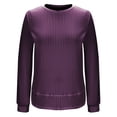 thumbnail image 2 of yillto Plus Size Sweaters for Women's Long Sleeve Ribbed Blouse Lightweight Knit Fall Sweater Tops S-5XL, 2 of 6
