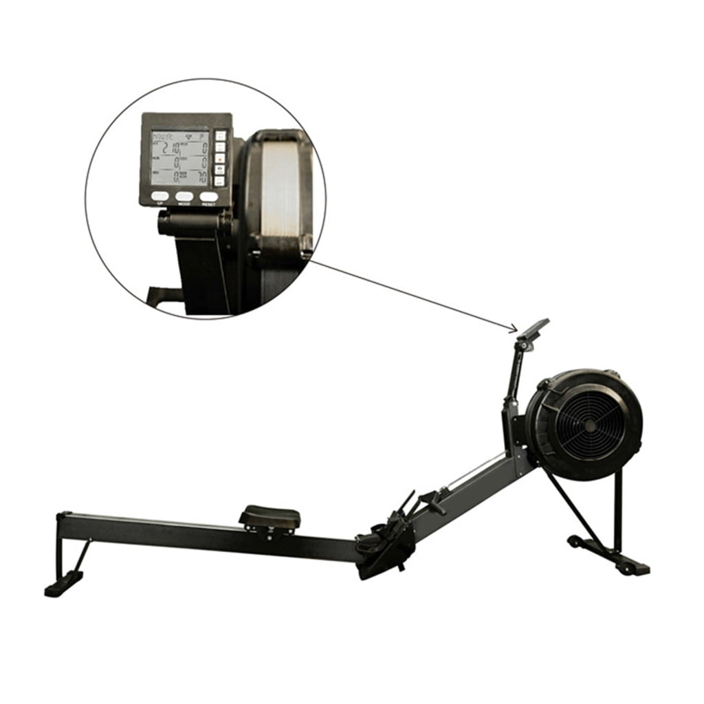 MOMOJIA Multifunctional Digital Rowing Machine Counter Fitness Speedometer for Distance