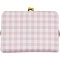 thumbnail image 4 of SURJDE Cute Fashion Cartoon Character Small Wallet Short Ladies Wallet Leather Tri-fold Wallet Money Bag, Pink1, Small, Different Pattern Design Wallets, 4 of 4