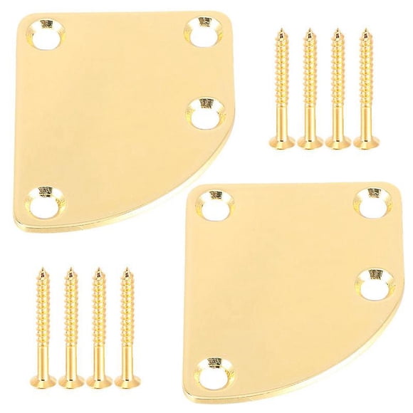 2 placas para mástil de bajo.