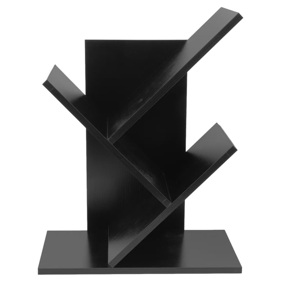 YSNOOWE Wood Desktop Bookshelf Storage Rack for Office and Living Room
