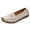 Beige, variant on Xfvqtps Womens Floral Detail Loafers Soft Sole Slip on Comfort Shoes for Women Lightweight Breathable Casual Flat Shoes for Work Daily Wear Beige