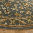 thumbnail image 3 of SAFAVIEH Antiquity Carmella Oriental Wool Area Rug, Blue/Gold, 6' x 6' Round, 3 of 8