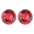 thumbnail image 1 of 2X Ballon de Soccer Professionnel Taille 5 Officiel Entraînement Football Compétition Extérieur Rouge, 1 of 5