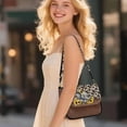 thumbnail image 3 of ZUXONGSY Cow Elephant Sunflower Butterfly Print Shoulder Bag for Women Waterproof Crossbody Travel Purse Small Satchel with Adjustable Wide Strap for Working Dating, 3 of 7