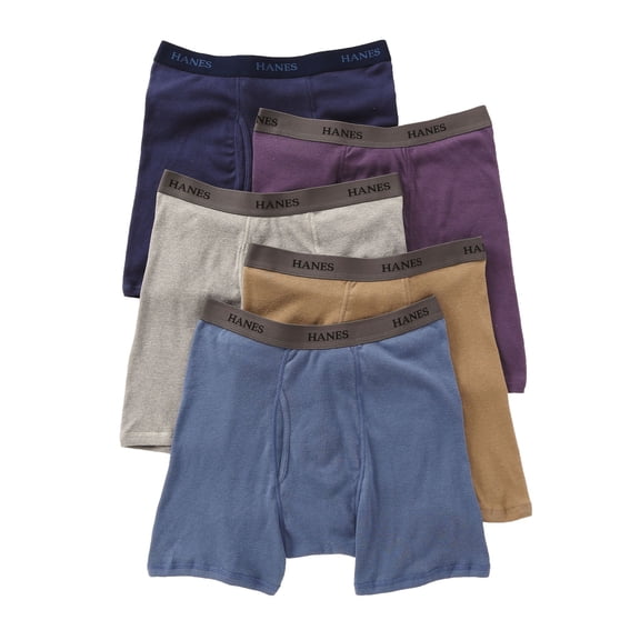 Men's Classics Assorted Dyed Boxer Briefs (5-Pack)